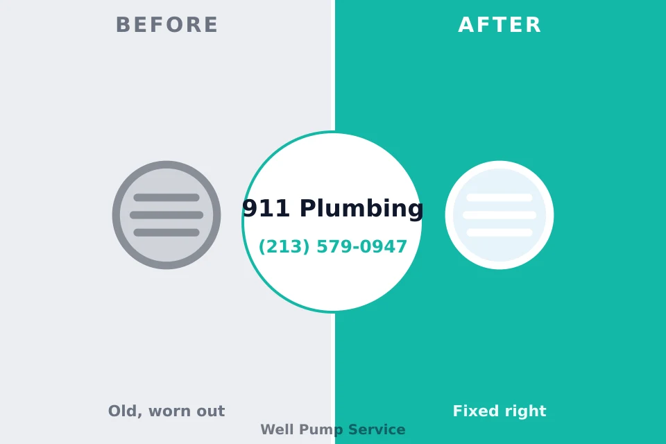 Before and after: plumbing repair Hypoluxo, FL